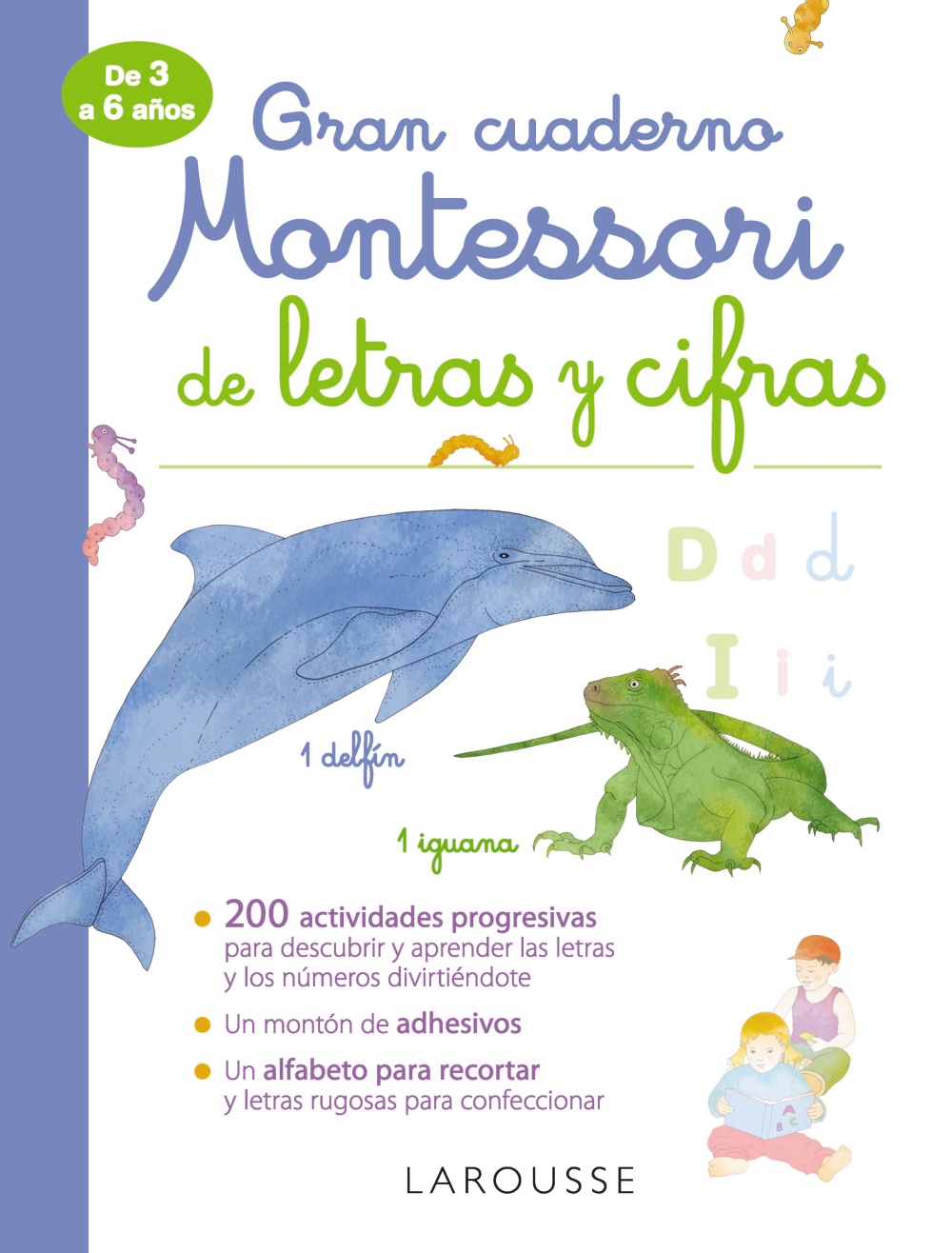 Gran cuaderno Montessori de letras y cifras de 3 a 6 años Este